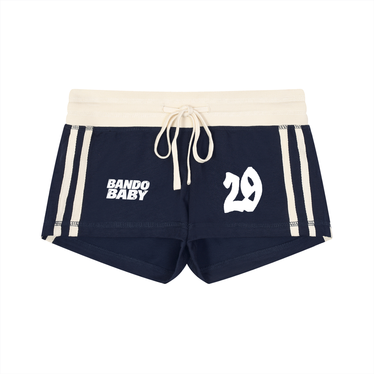 Women's Contrast Stripe Track Shorts