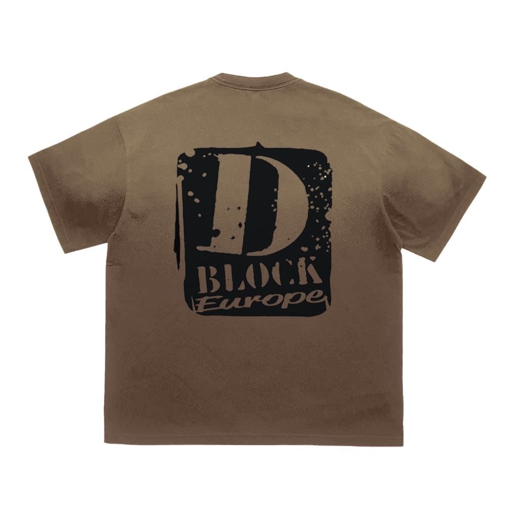 Tiger Stripe Gradient Washed T-Shirt