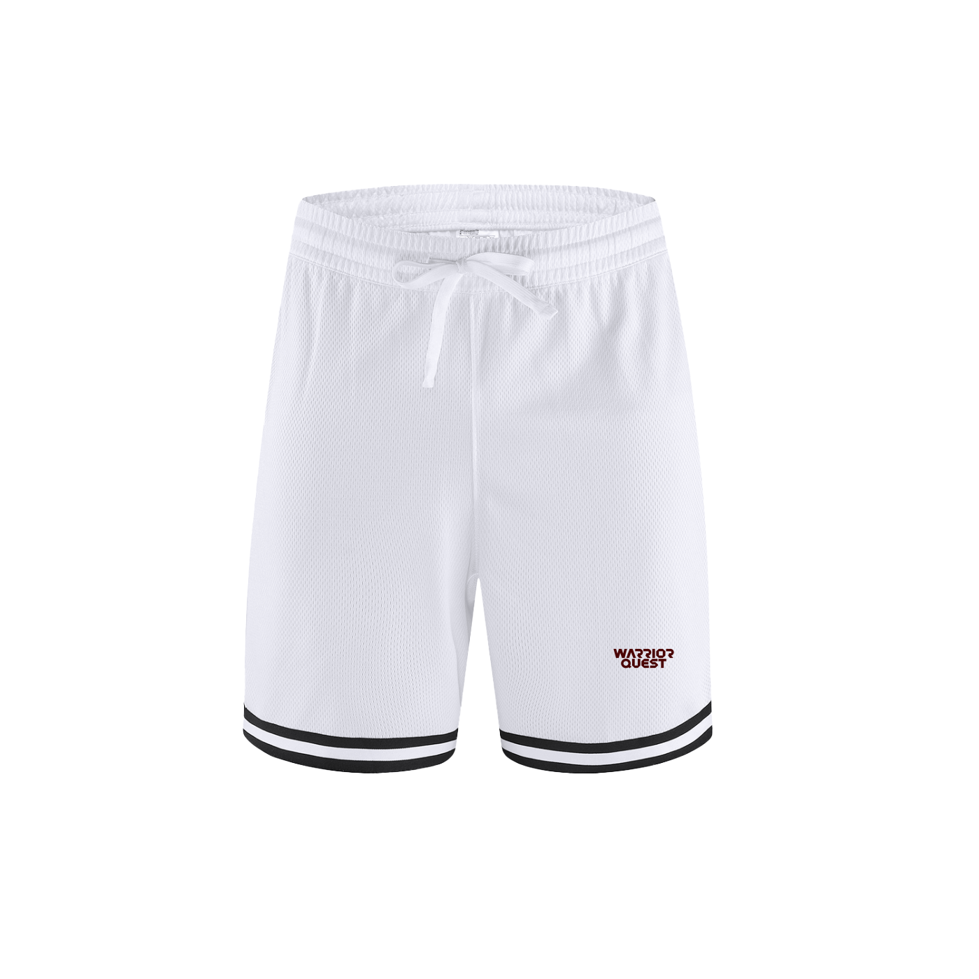 Classic Stripe Trim Basketball Shorts – Men’s Lightweight Sport & Street Shorts