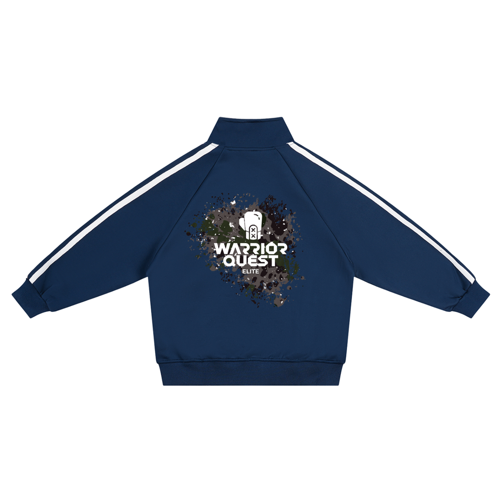 Kid's WQ ELITE Coach Jacket – Unisex Loose-Fit Zip Jacket