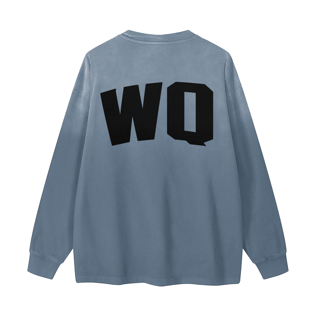 Gradient Washed Long Sleeve T-Shirt