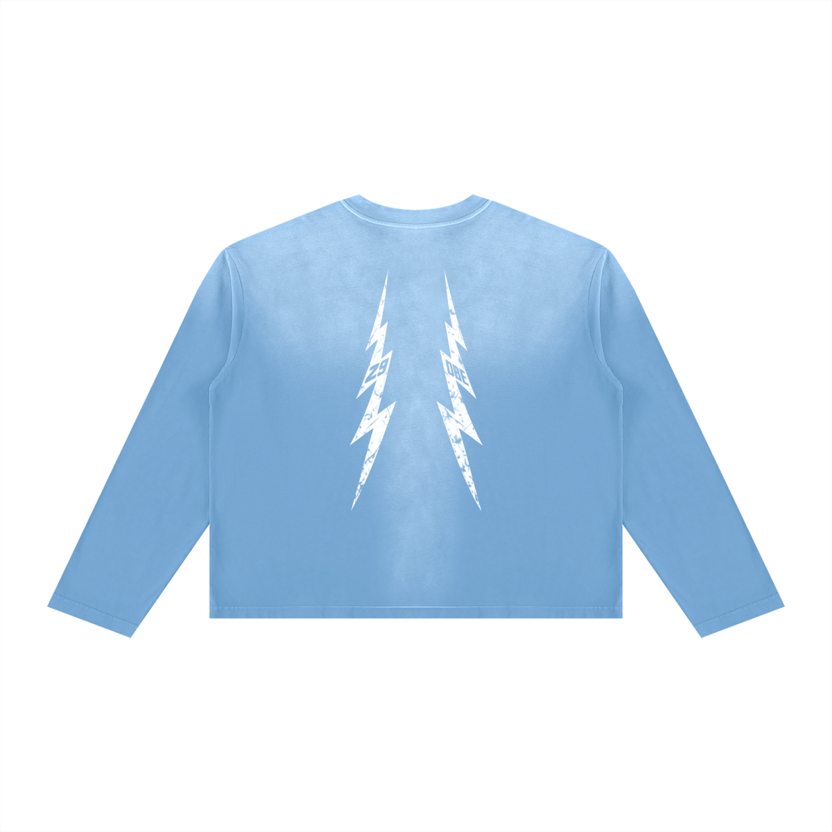 Unisex Sunfade Boxy Long Sleeve T-Shirt