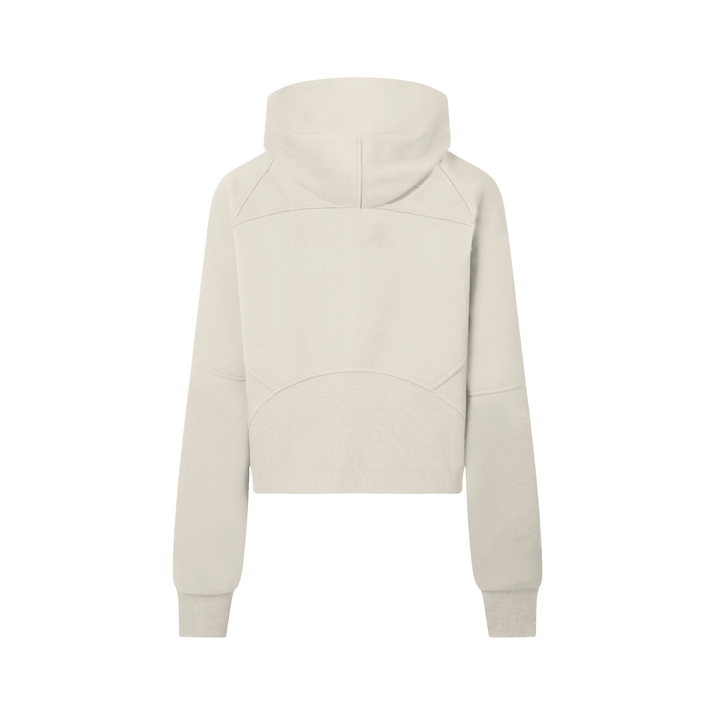 Woman's Cropped Half-Zip Hoodie