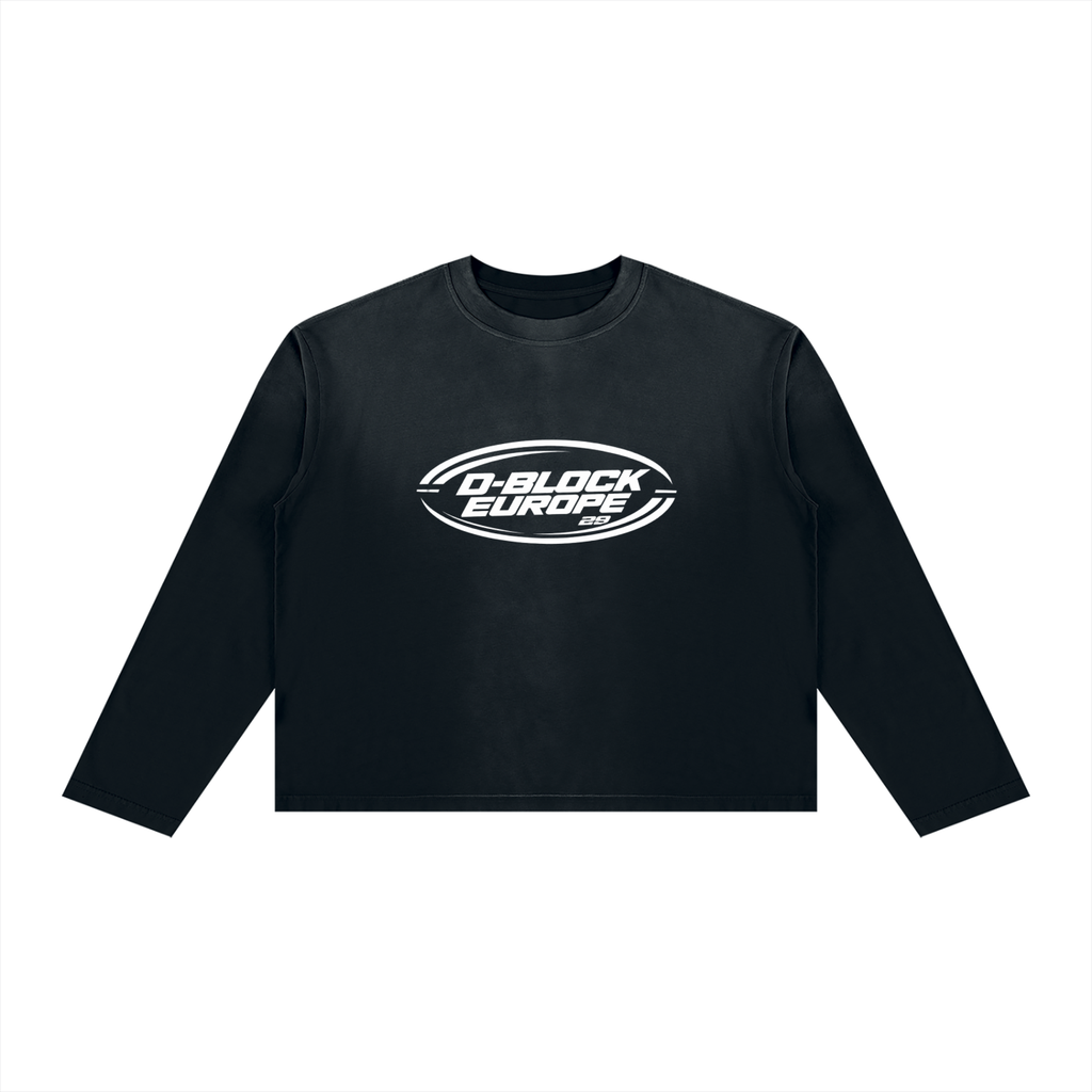 Unisex Sunfade Boxy Long Sleeve T-Shirt