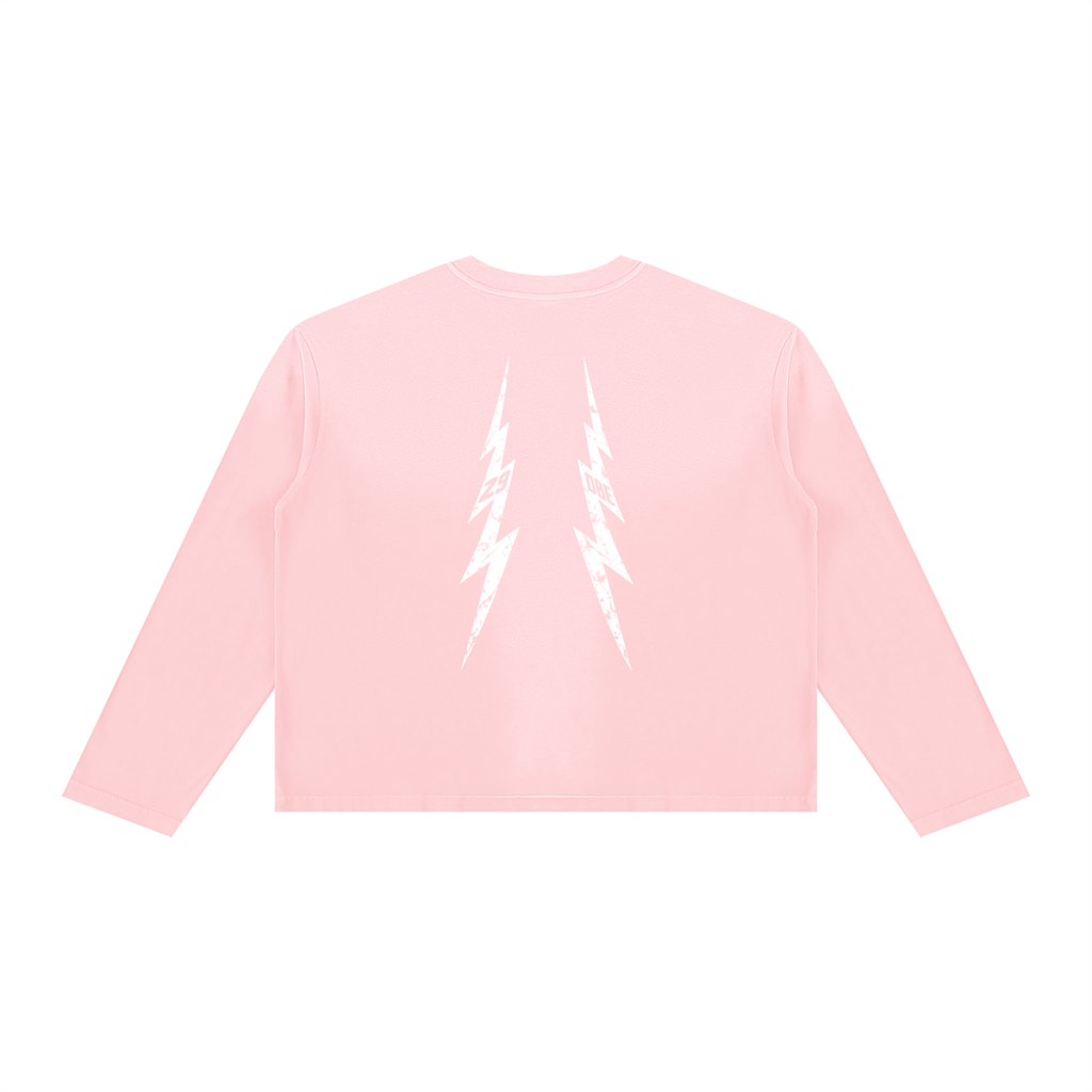 Unisex Sunfade Boxy Long Sleeve T-Shirt
