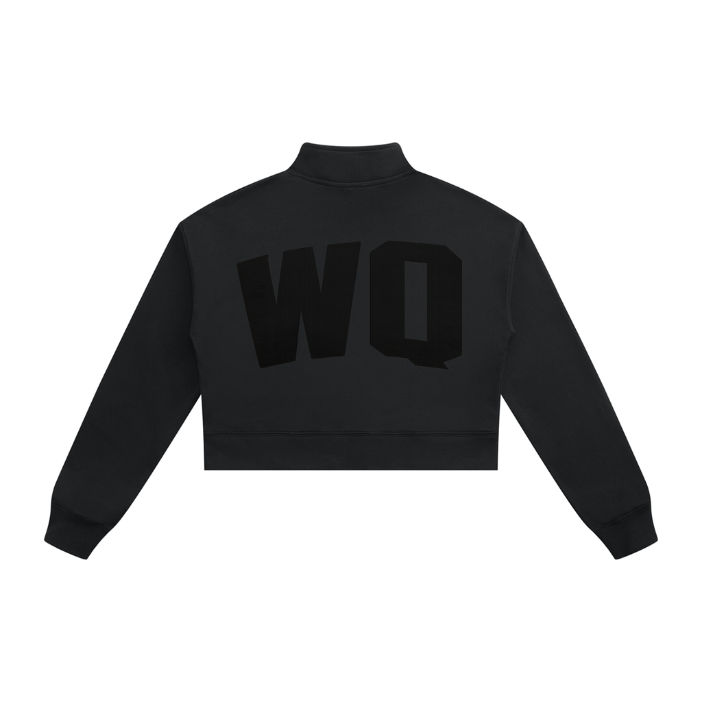 Women's Crop Quarter-Zip Sweatshirt