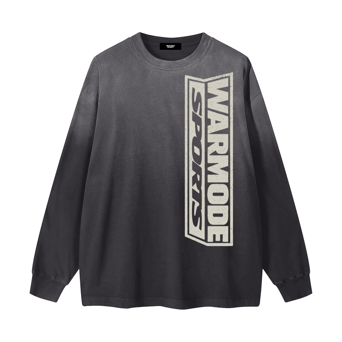 Gradient Washed Long Sleeve T-Shirt