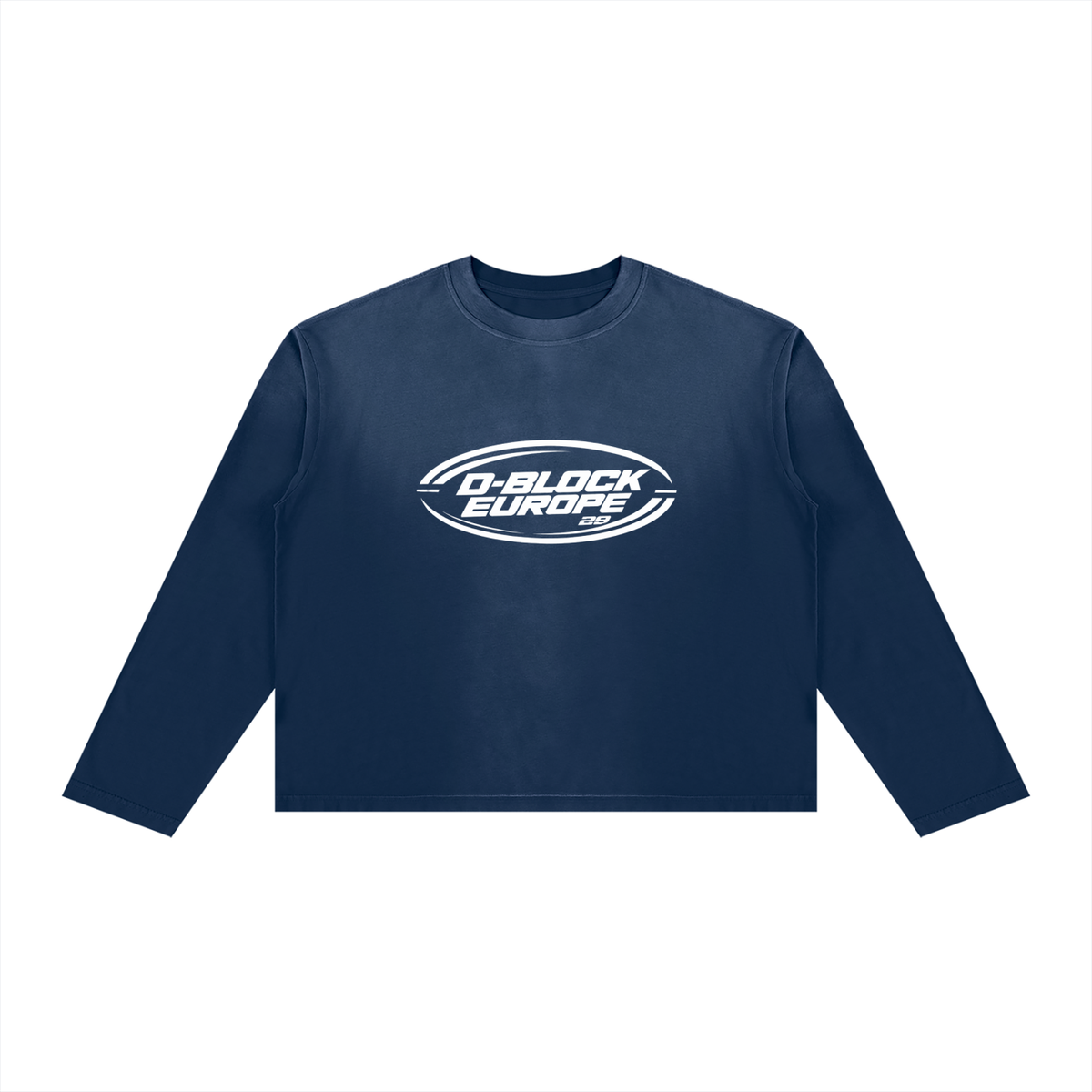 Unisex Sunfade Boxy Long Sleeve T-Shirt