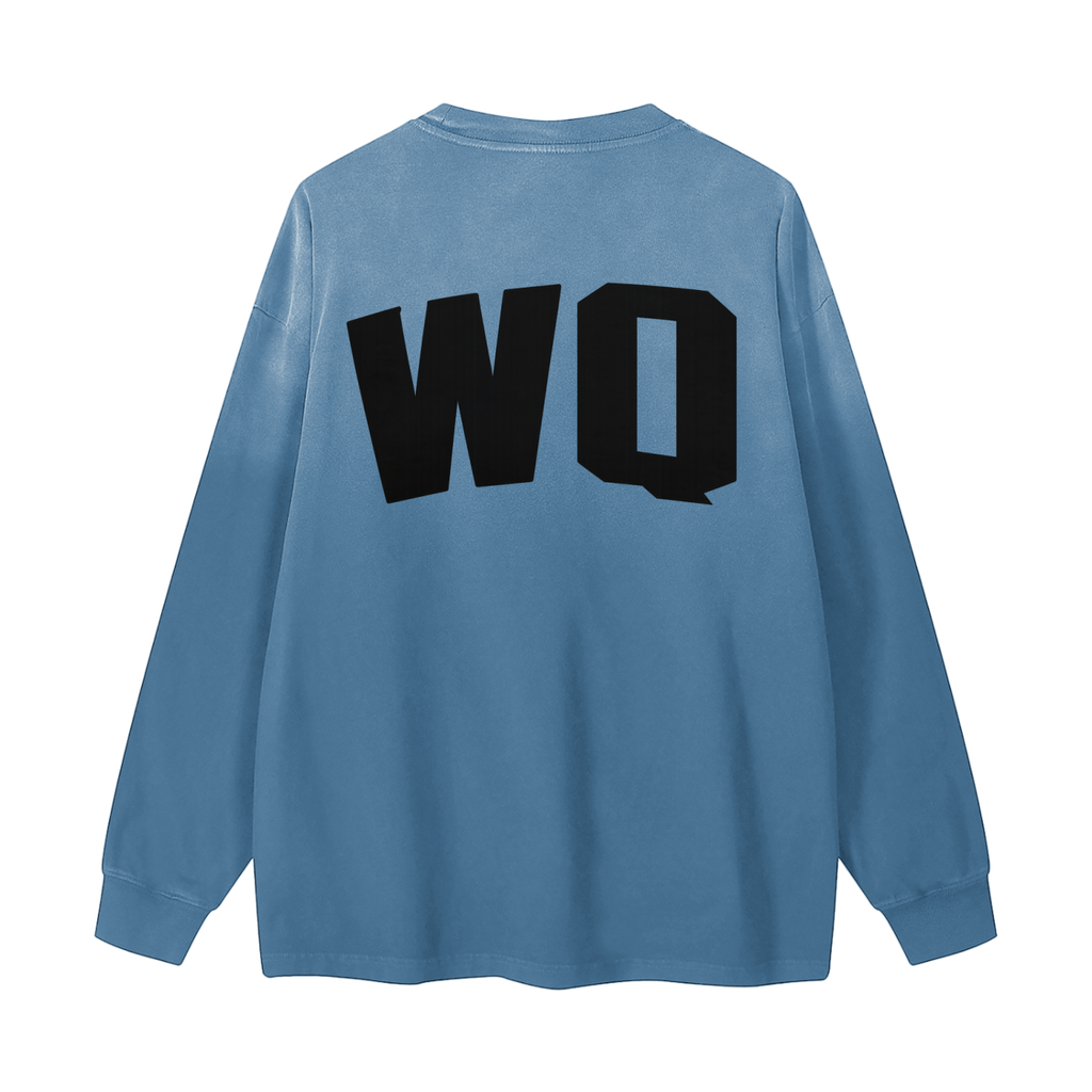 Gradient Washed Long Sleeve T-Shirt
