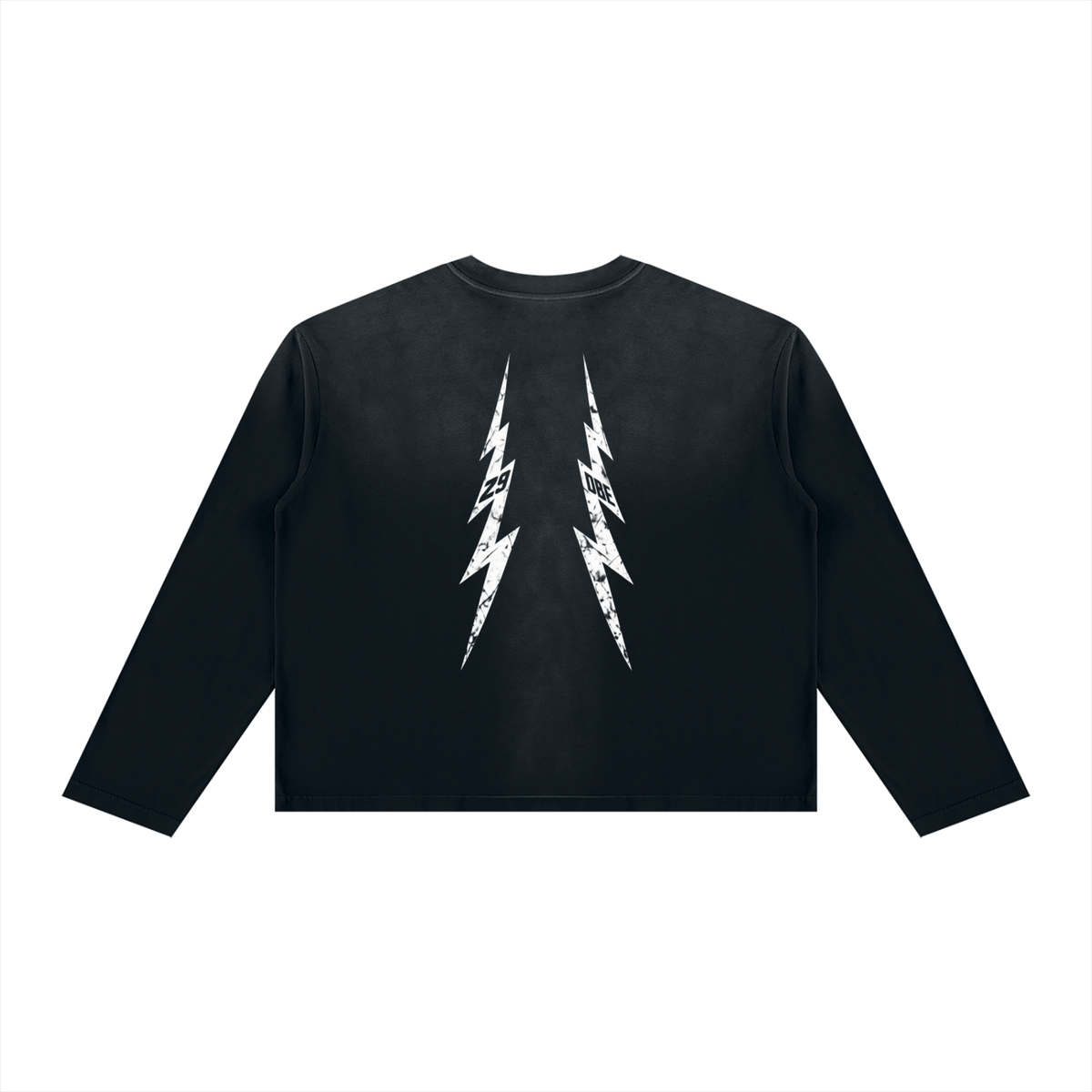 Unisex Sunfade Boxy Long Sleeve T-Shirt