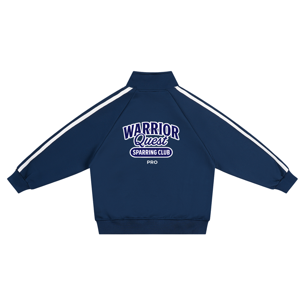 Kid's SPARRING CLUB PRO Coach Jacket – Unisex Loose-Fit Zip Jacket