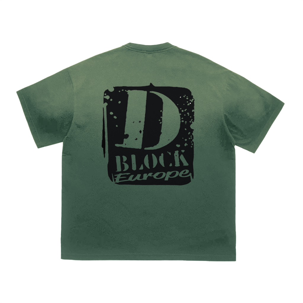 Tiger Stripe Gradient Washed T-Shirt