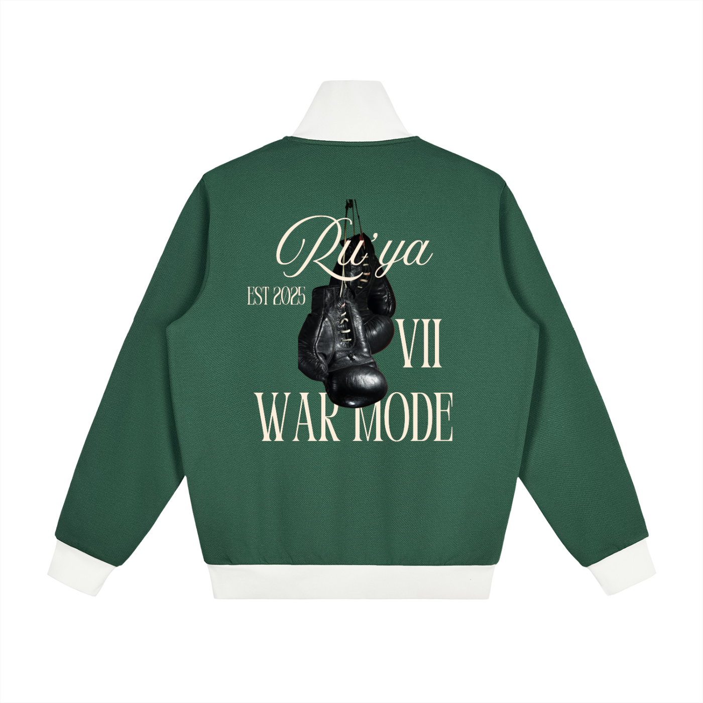 Contrast Side Stripe Fleece Track Jacket