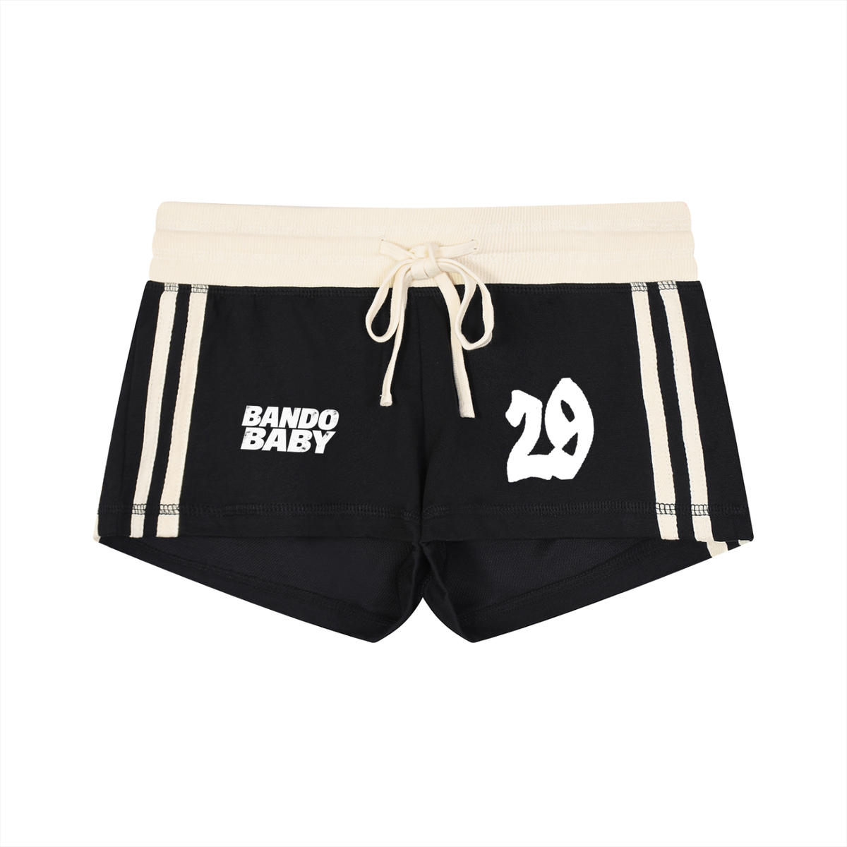 Women's Contrast Stripe Track Shorts