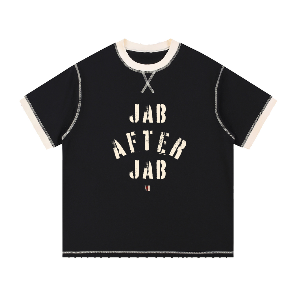 Contrast-Stitched Cotton T-Shirt