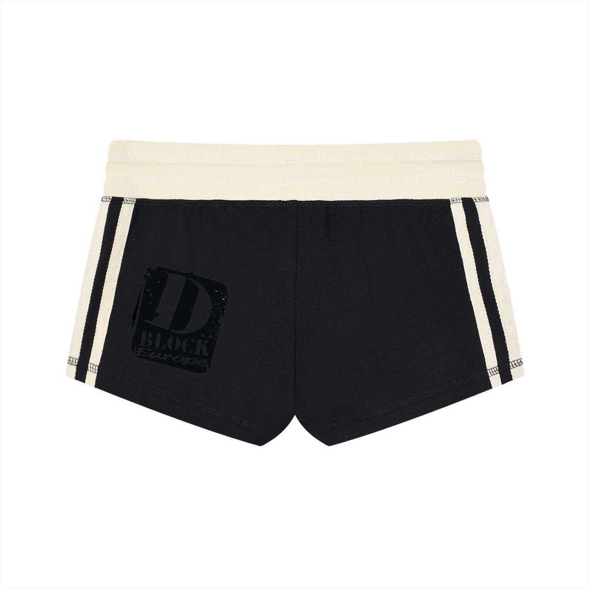 Women's Contrast Stripe Track Shorts