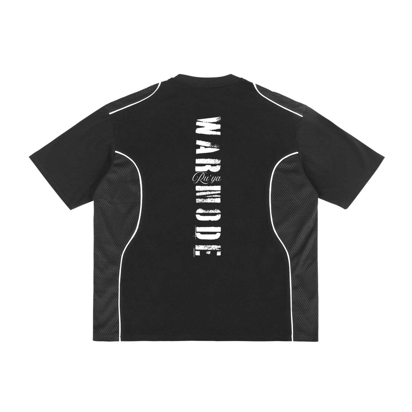 Contrast Piped Panel T-Shirt