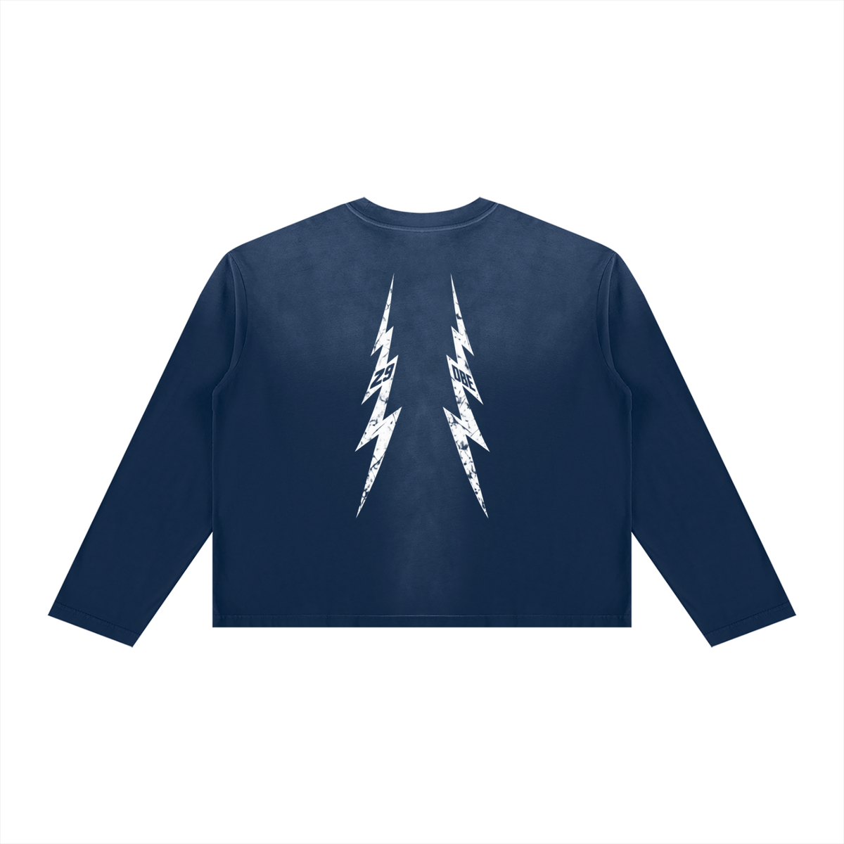 Unisex Sunfade Boxy Long Sleeve T-Shirt