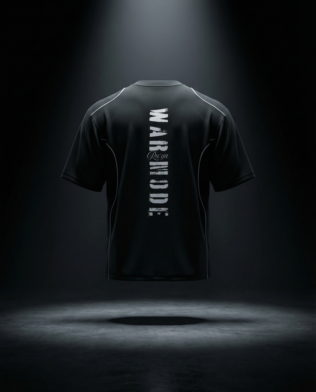 Contrast Piped Panel T-Shirt