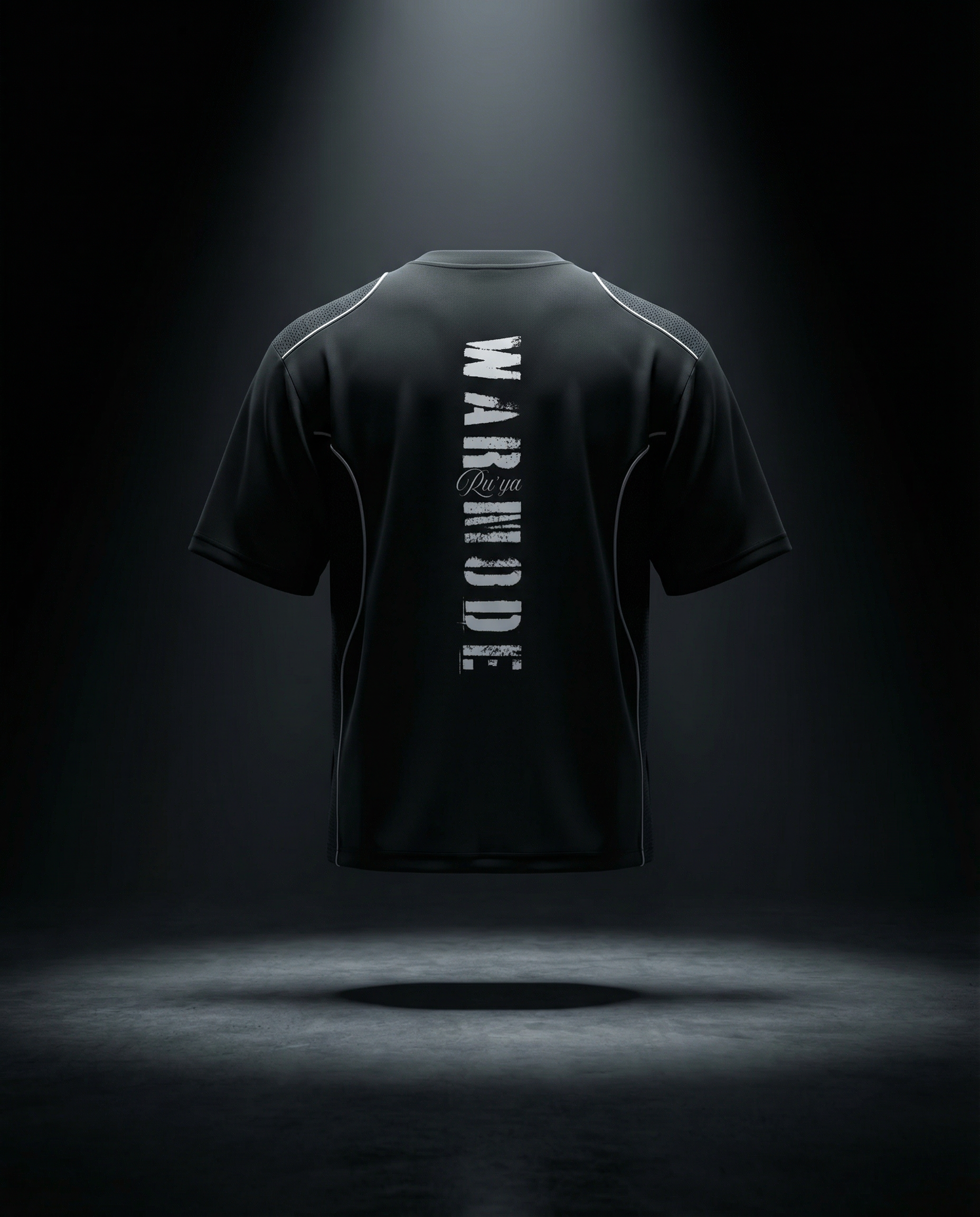 Contrast Piped Panel T-Shirt