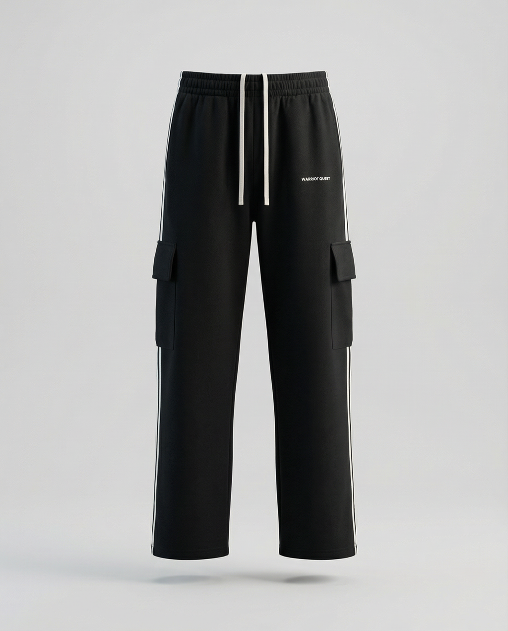 Side Stripe Straight-Leg Pants