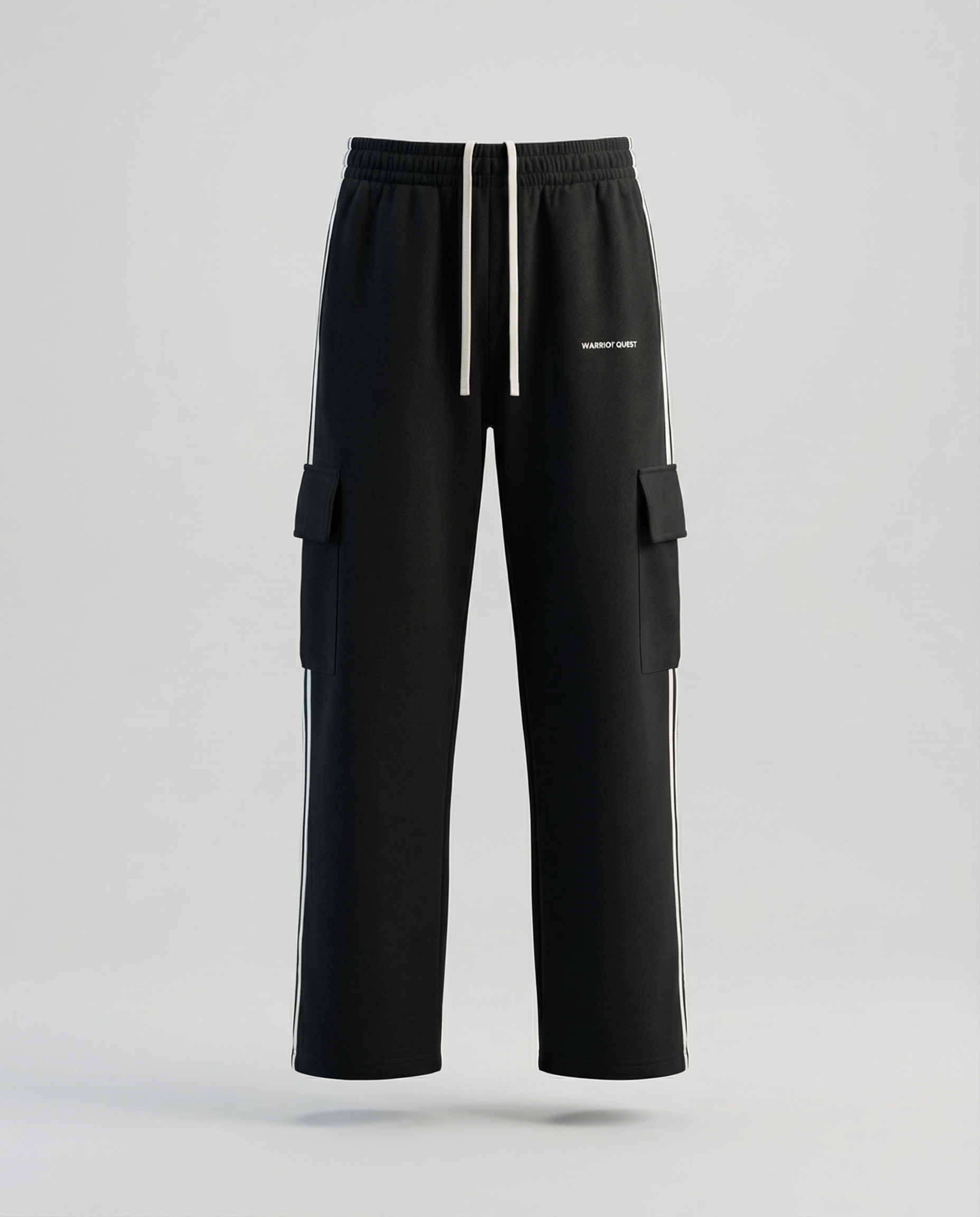 Side Stripe Straight-Leg Pants