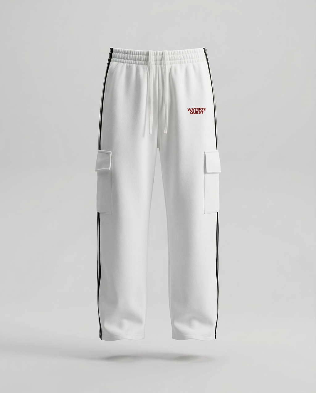 Side Stripe Straight-Warrior Quest Red Edition