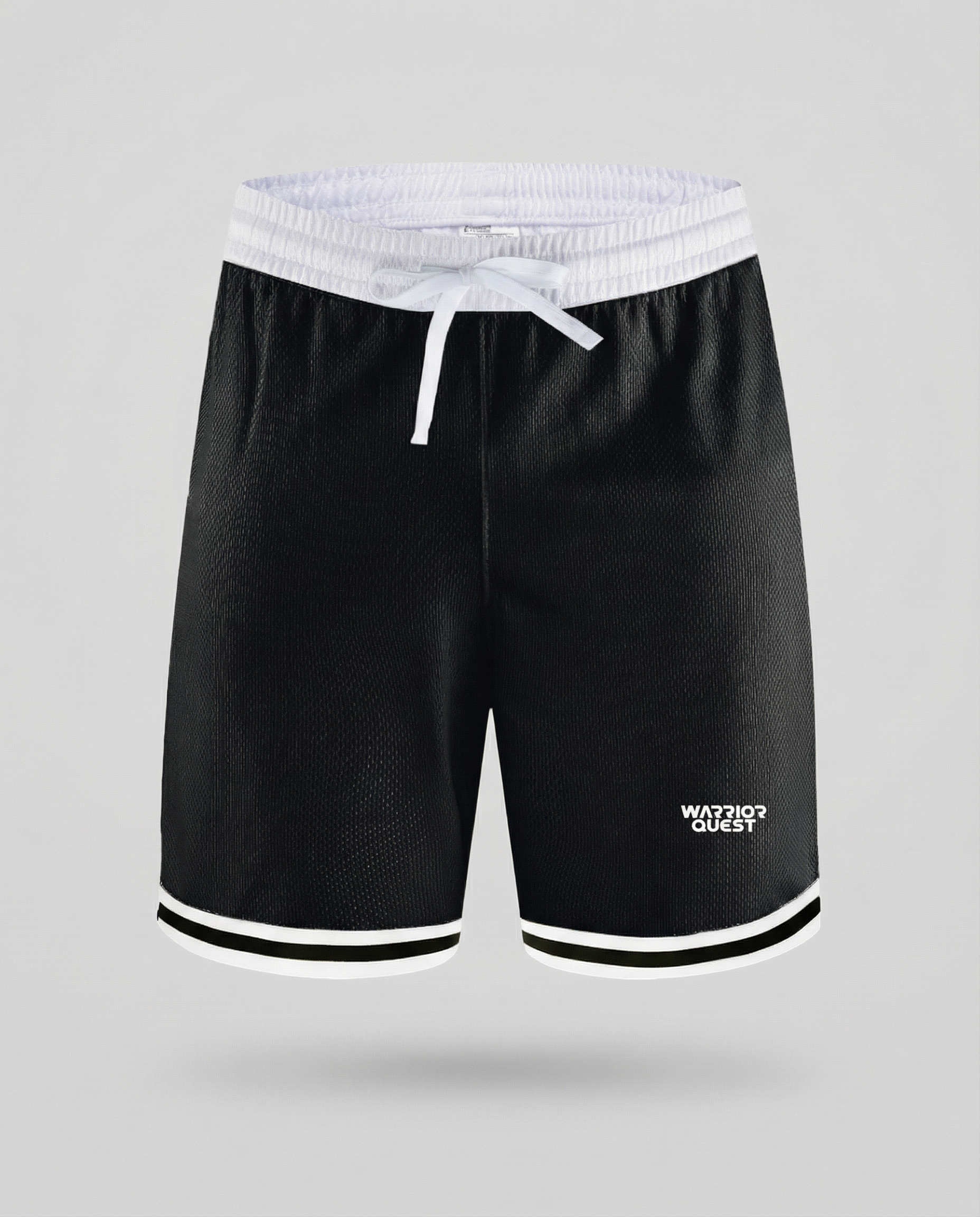 Classic Stripe Trim Basketball Shorts – Men’s Lightweight Sport & Street Shorts