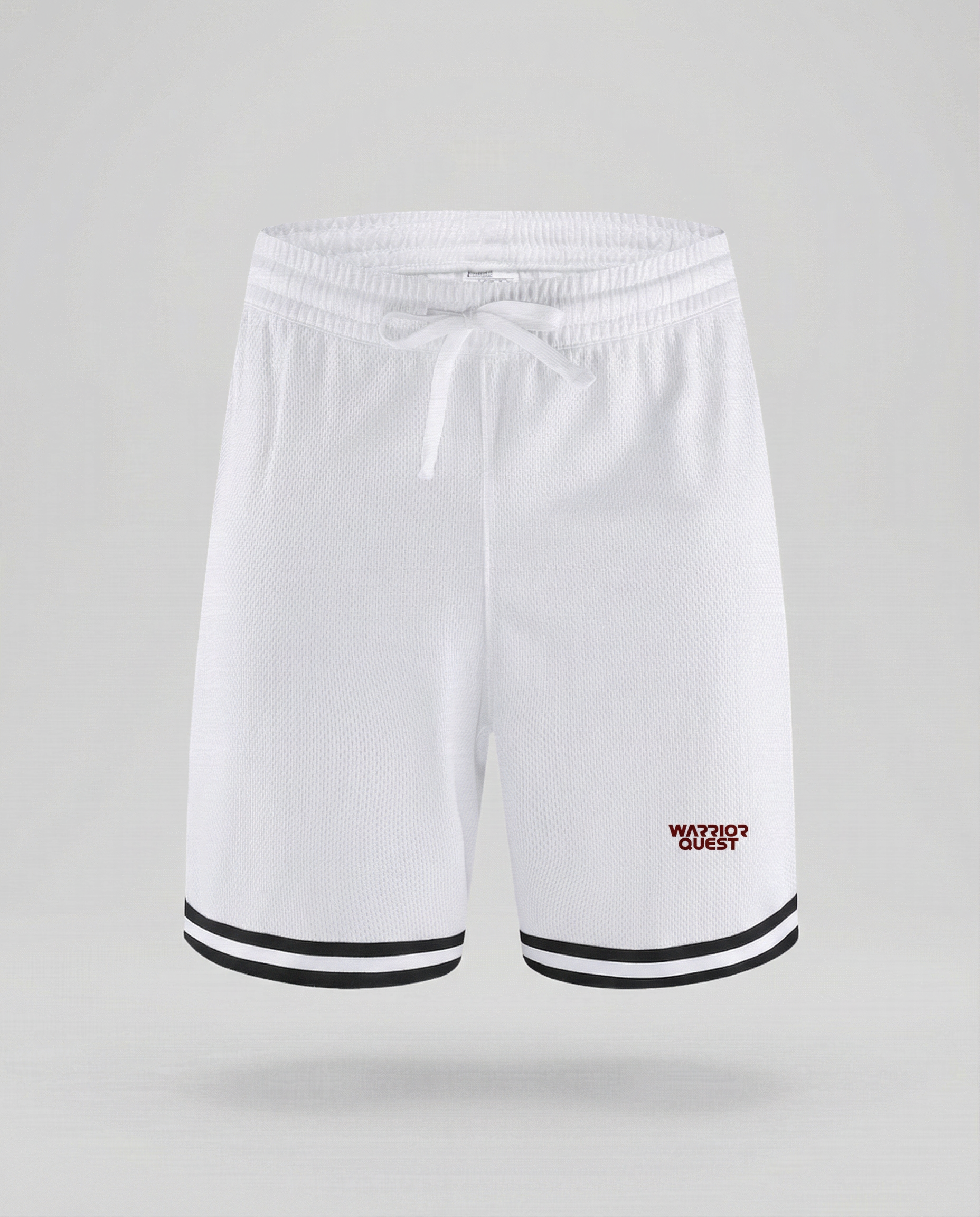 Classic Stripe Trim Basketball Shorts – Men’s Lightweight Sport & Street Shorts
