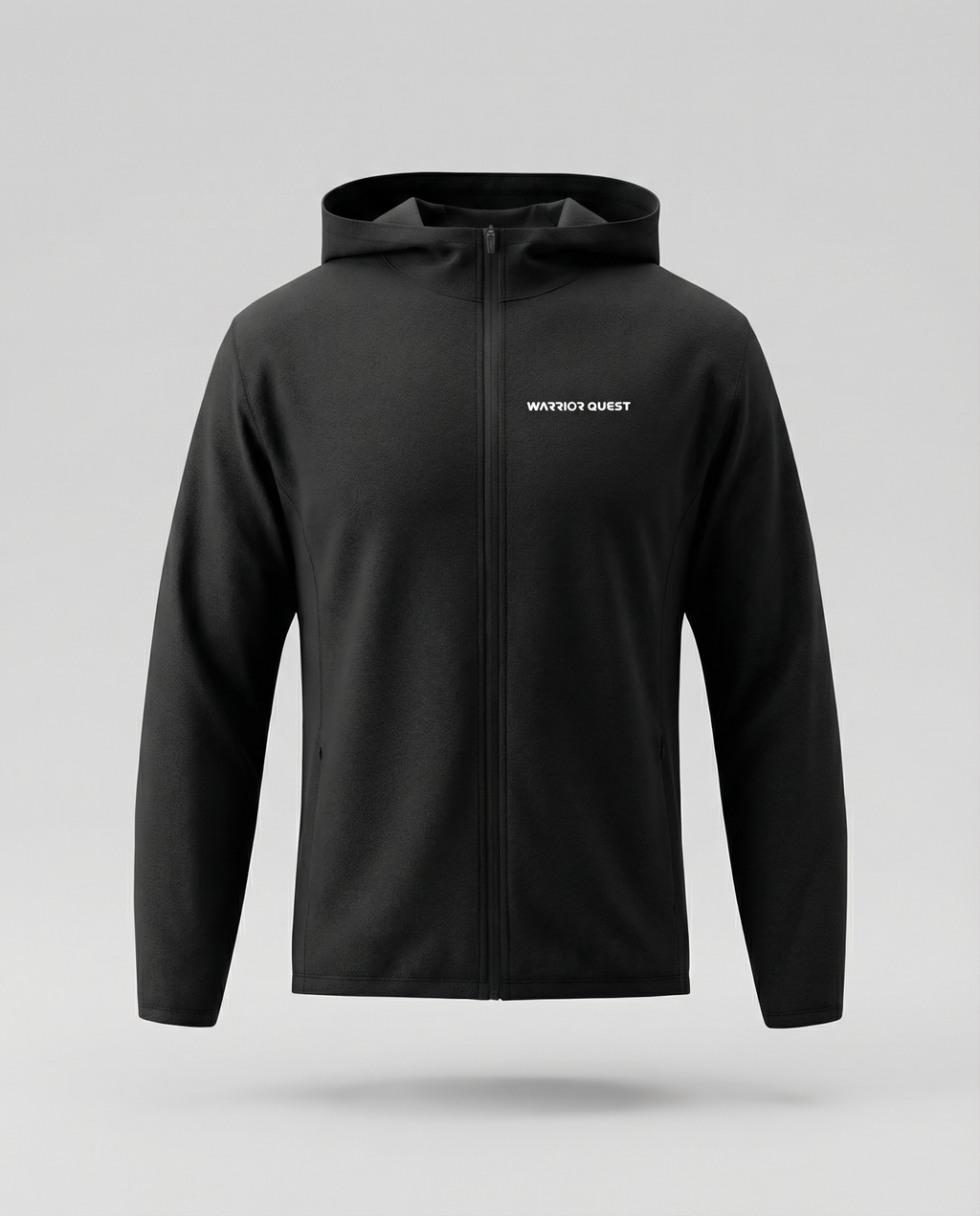 Soft Hooded Sports Jacket – Men’s Lightweight Zip-Up Active Jacket