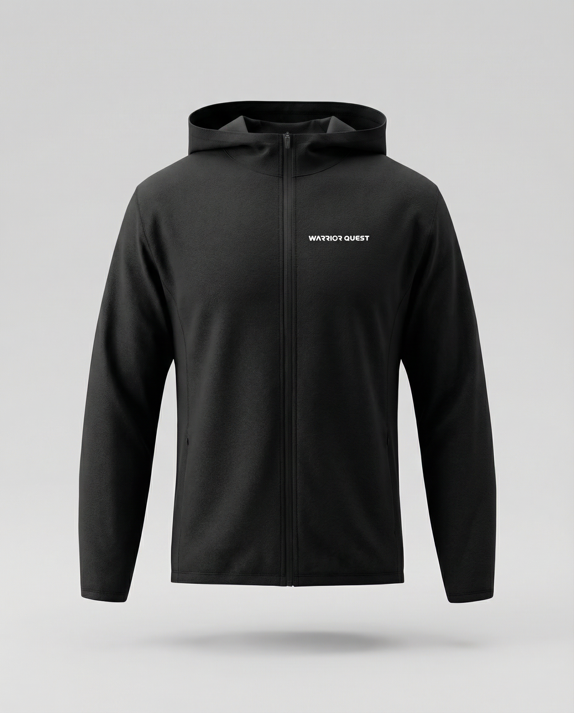 Soft Hooded Sports Jacket – Men’s Lightweight Zip-Up Active Jacket