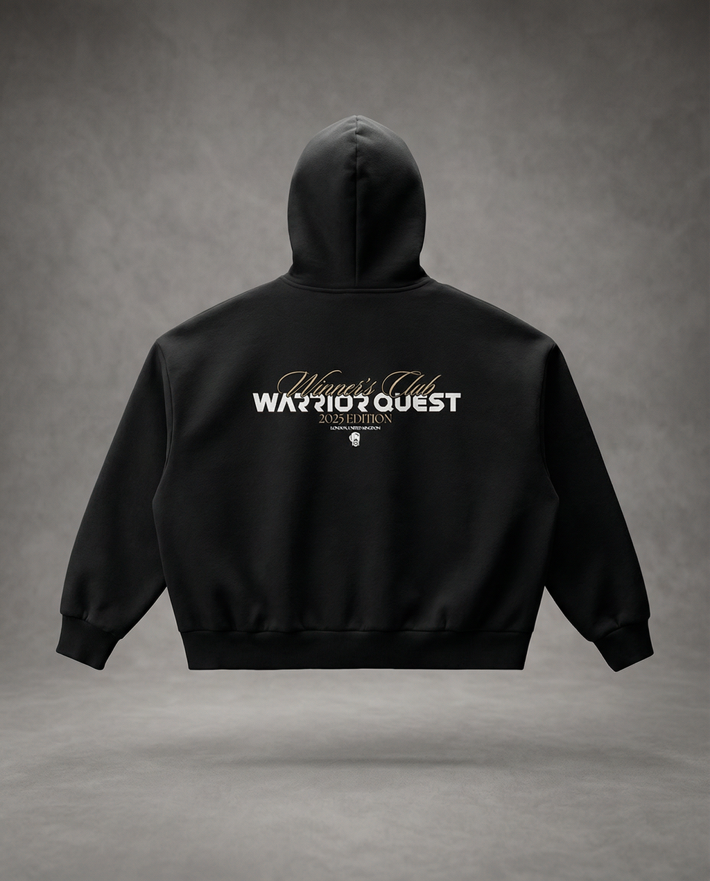 Men’s Fleeced Full-Zip Boxy Hoodie – Thick Cotton Blend Streetwear Hoodie