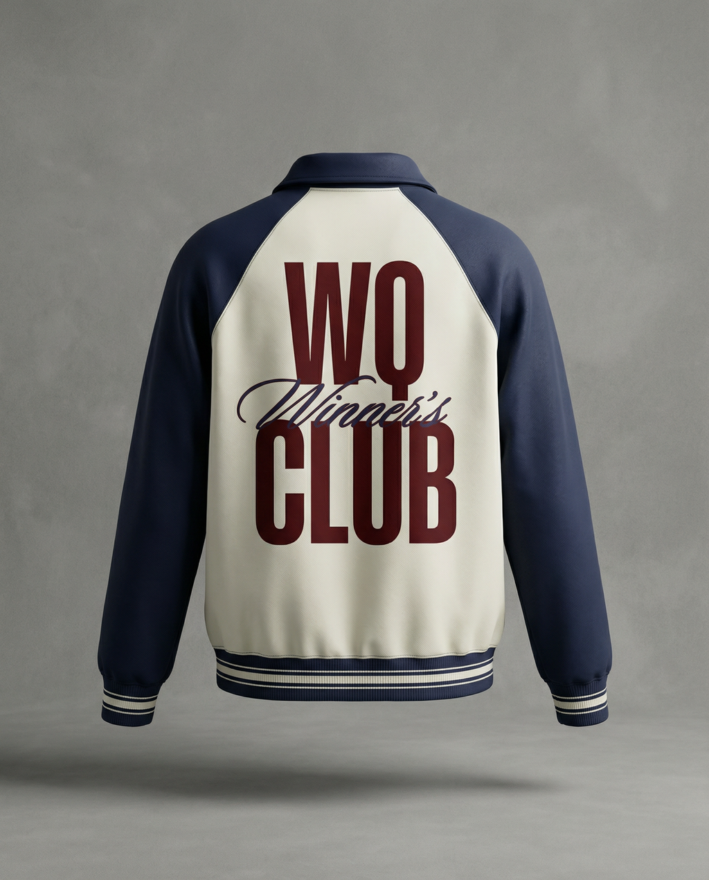 Contrast Raglan Sleeve Baseball Jacket – Unisex Cotton Blend Varsity Jacket