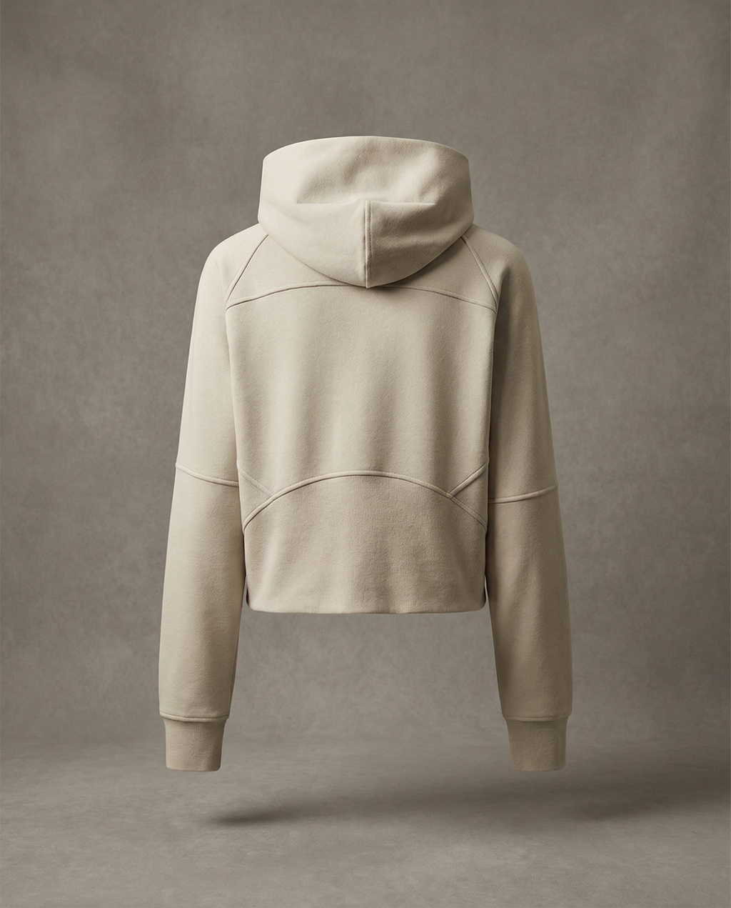 Woman's Cropped Half-Zip Hoodie- Winners Club