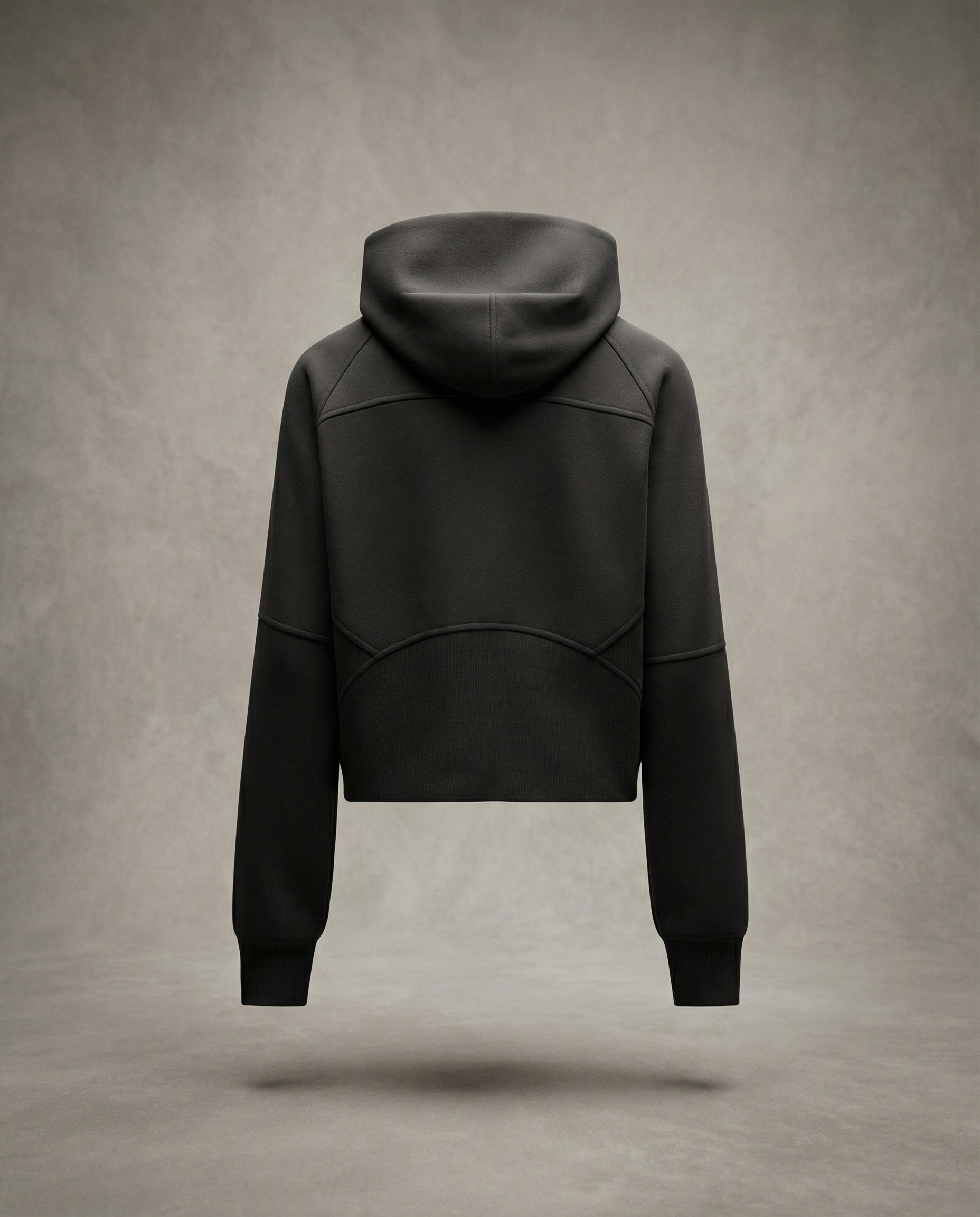 Woman's Cropped Half-Zip Hoodie- Winners Club