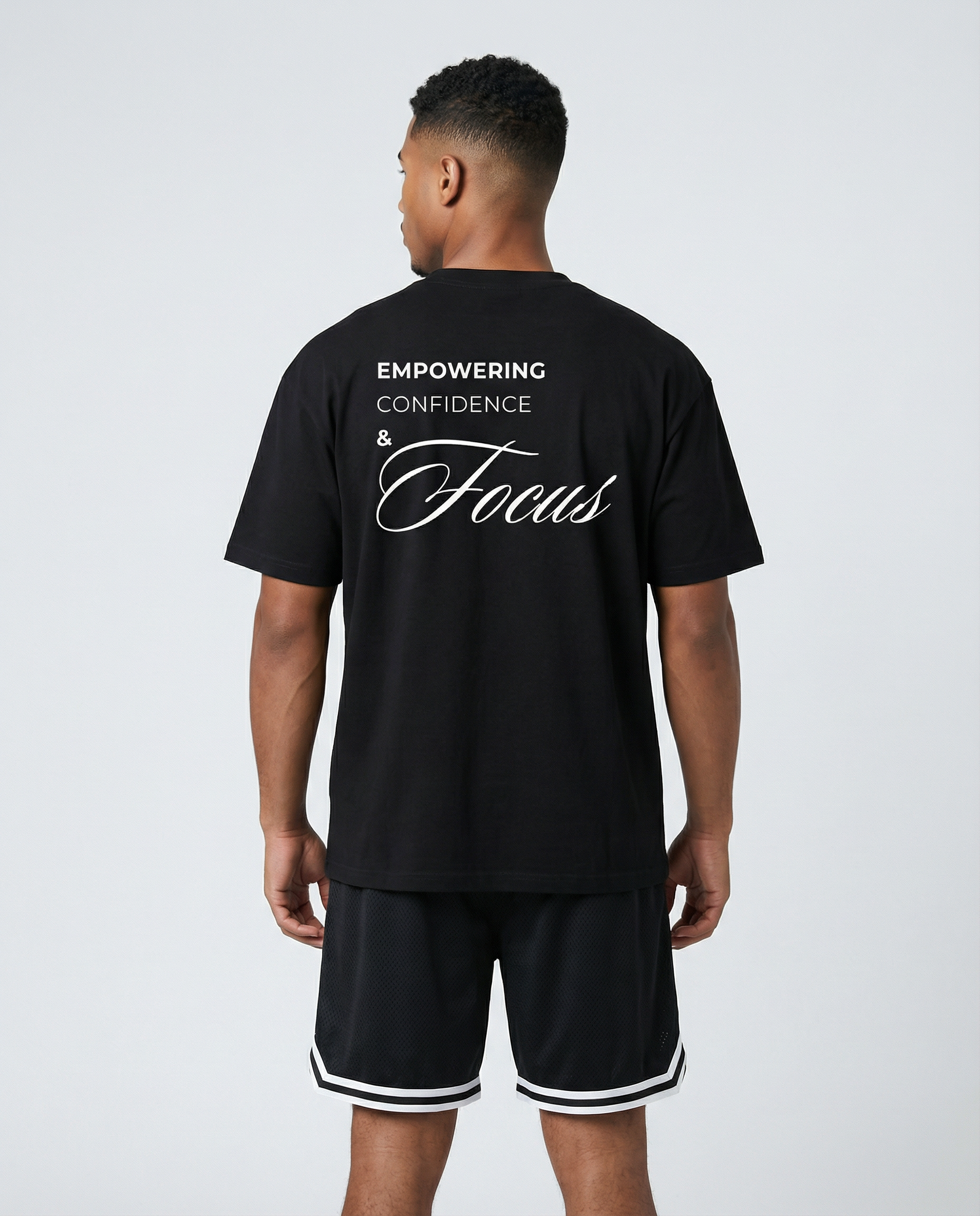 Heavyweight Drop Shoulder T-Shirt – Unisex Oversized Cotton Tee