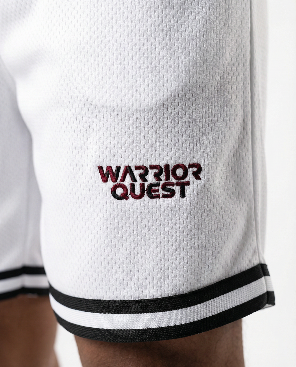 Classic Stripe Trim Basketball Shorts – Men’s Lightweight Sport & Street Shorts