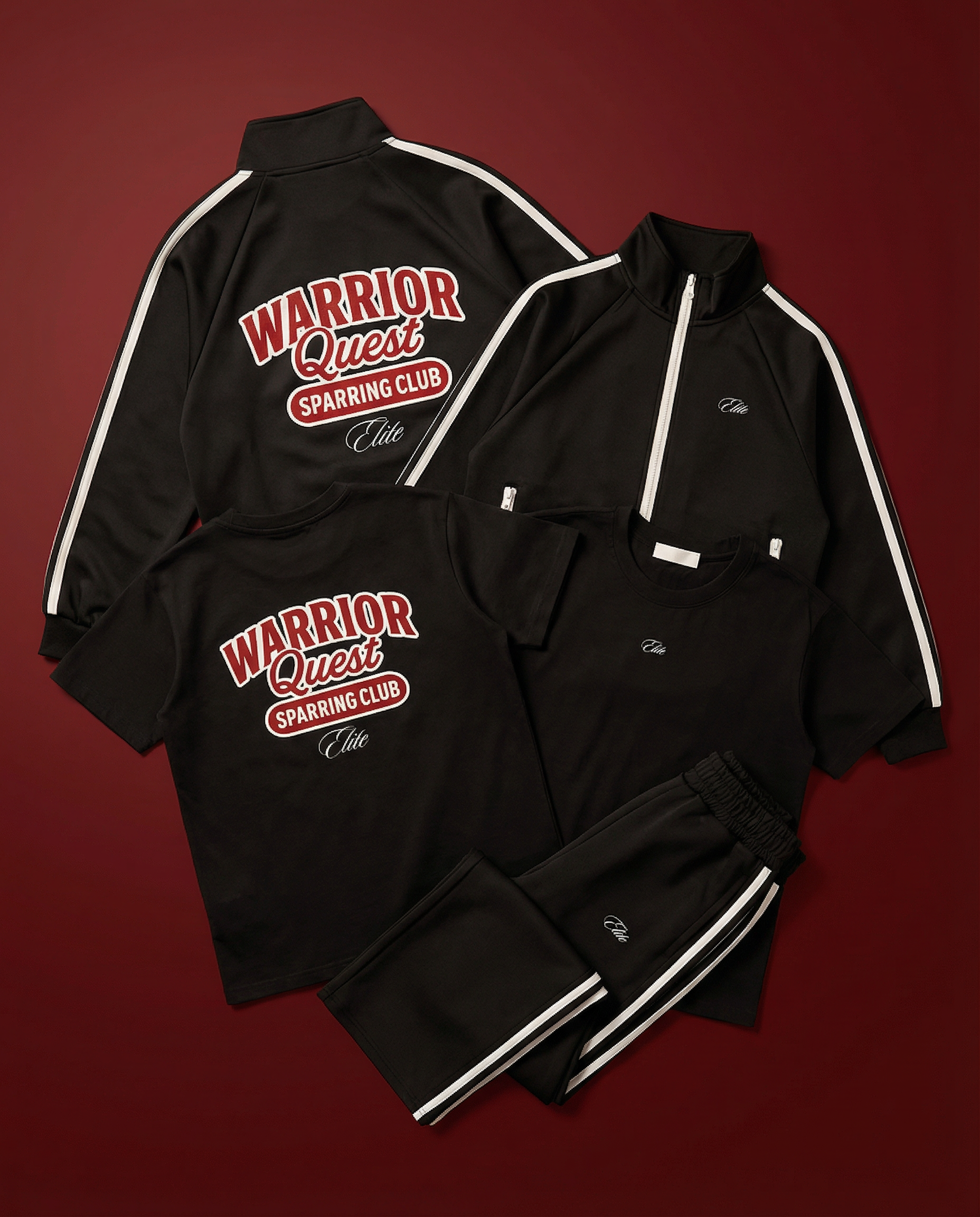 Kid's SPARRING CLUB ELITE Coach Jacket – Unisex Loose-Fit Lightweight Jacket