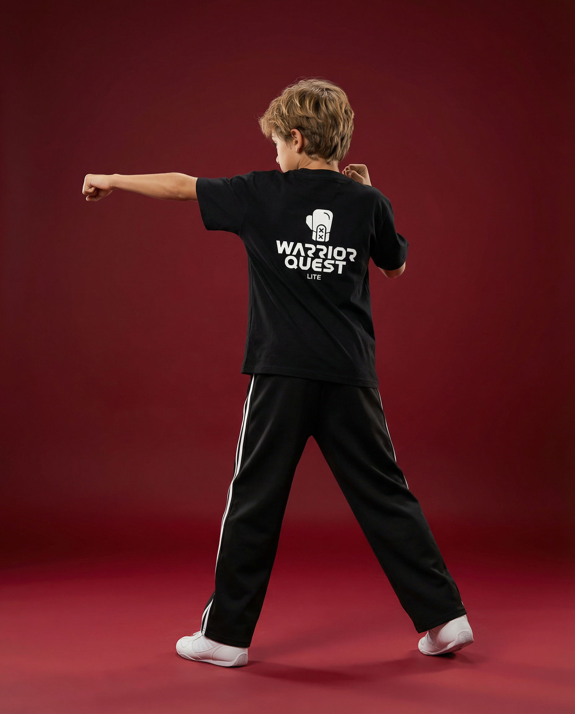 Kid's WQ LITE T-Shirt – Unisex Loose-Fit Cotton Blend Tee