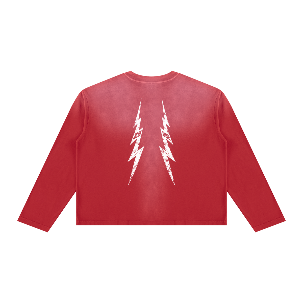 Unisex Sunfade Boxy Long Sleeve T-Shirt