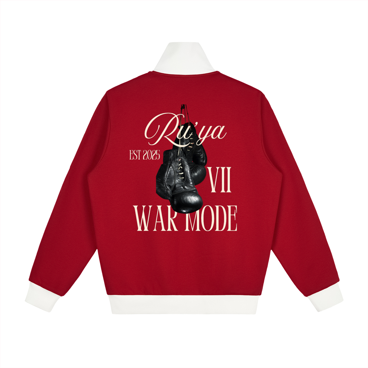 Contrast Side Stripe Fleece Track Jacket