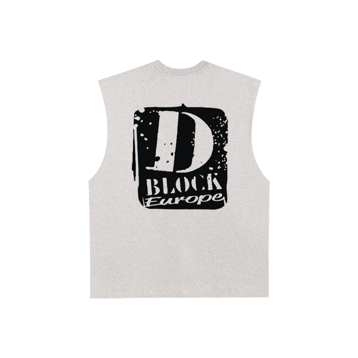 Raw Edge Cotton Tank Top