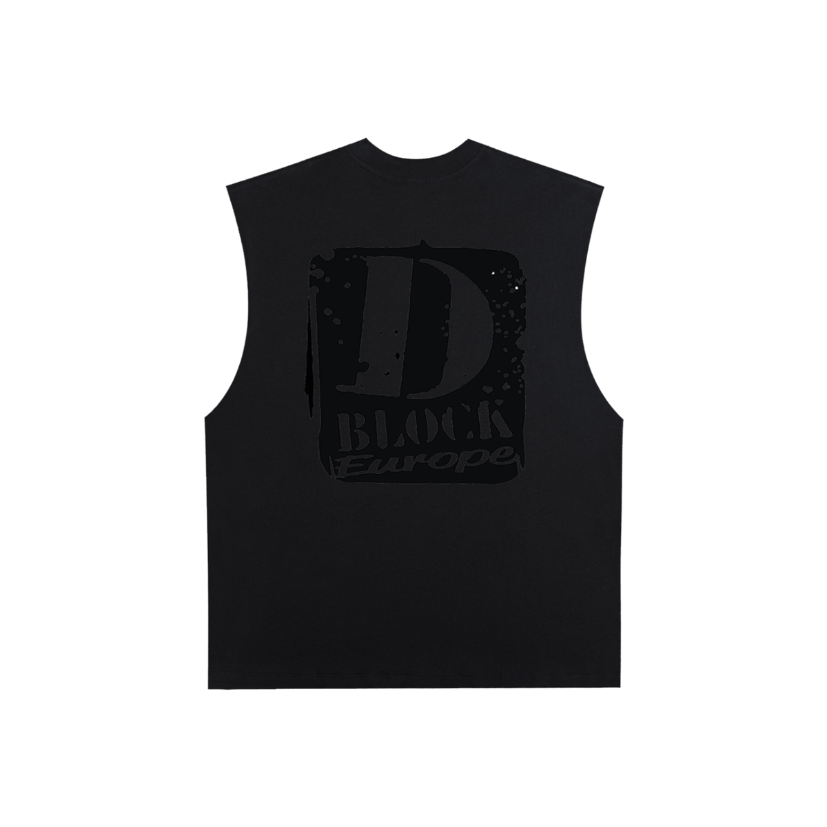 Raw Edge Cotton Tank Top