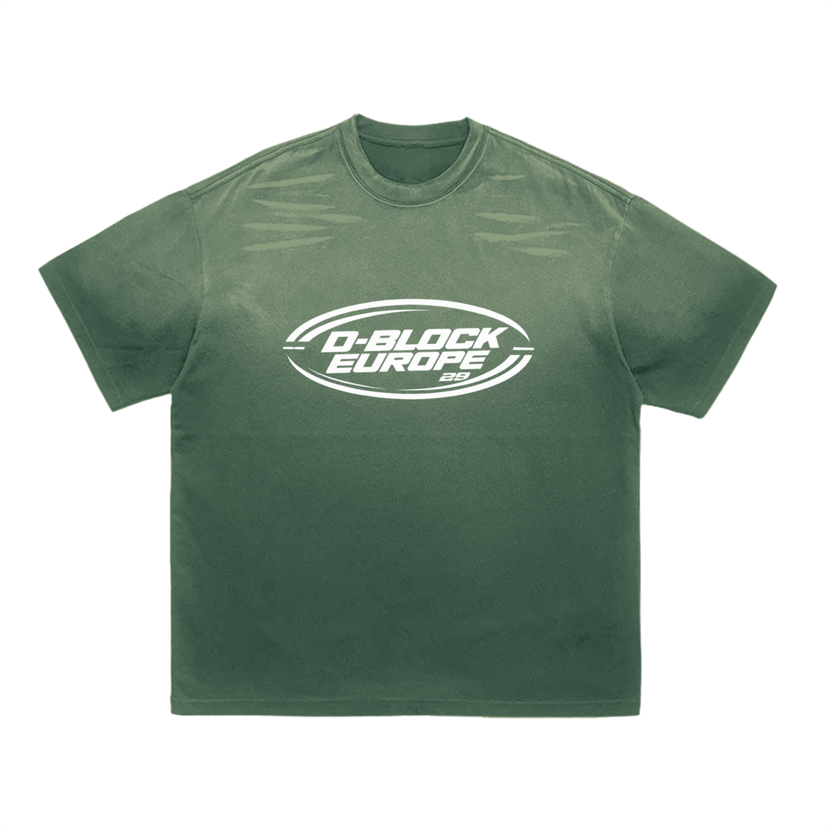 Tiger Stripe Gradient Washed T-Shirt