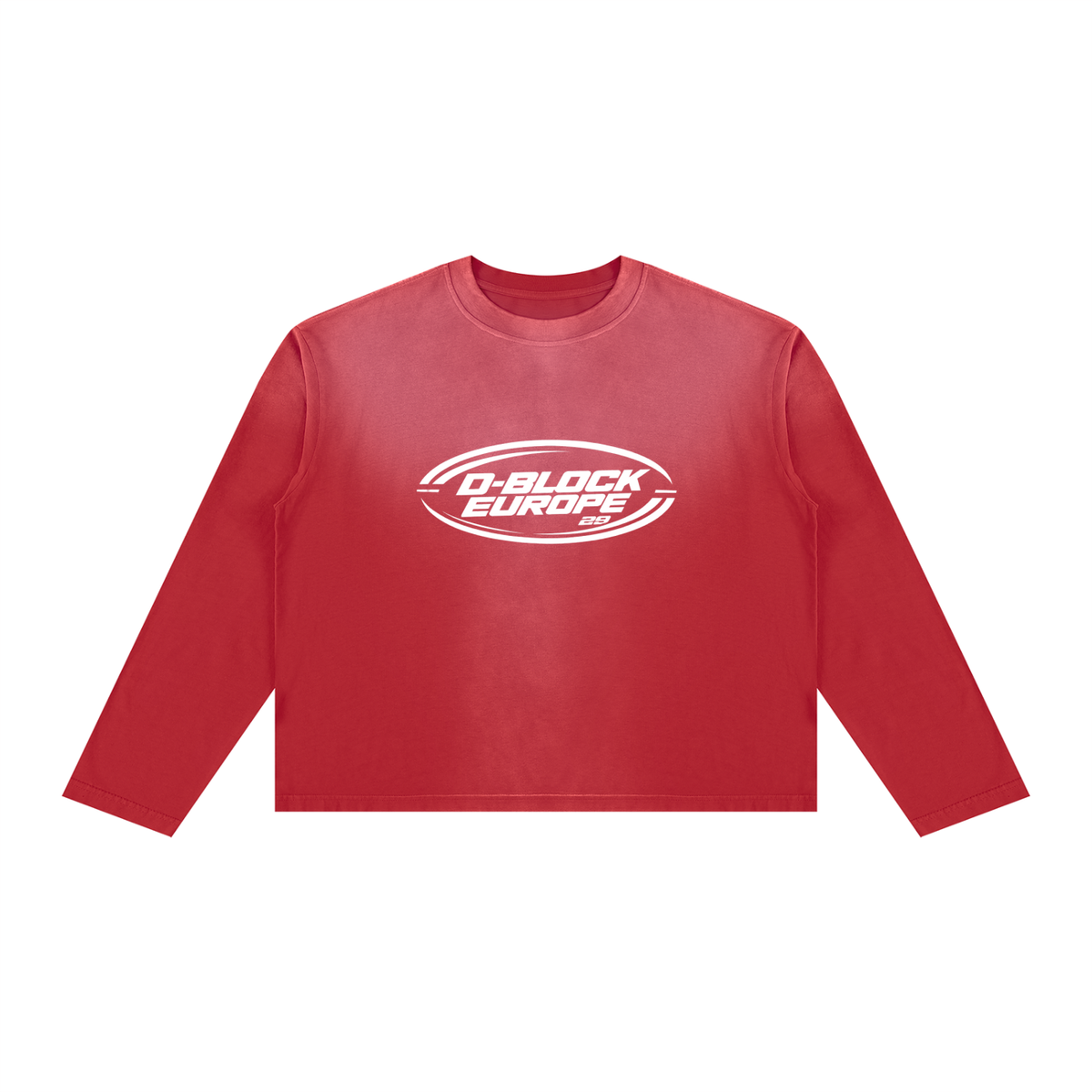 Unisex Sunfade Boxy Long Sleeve T-Shirt