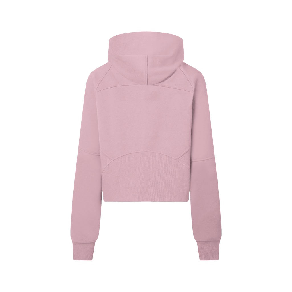 Woman's Cropped Half-Zip Hoodie