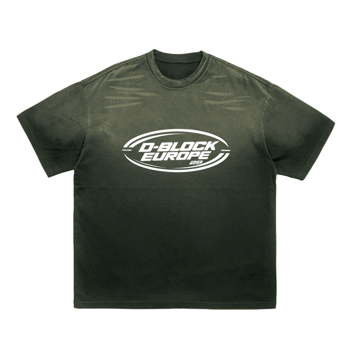Tiger Stripe Gradient Washed T-Shirt