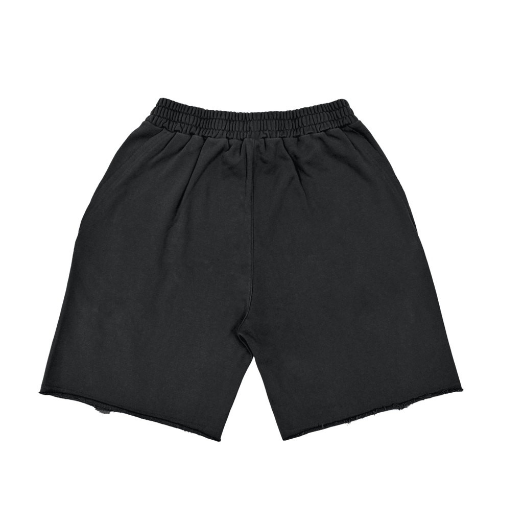 Vintage Washed Tiger Stripes Short Pants