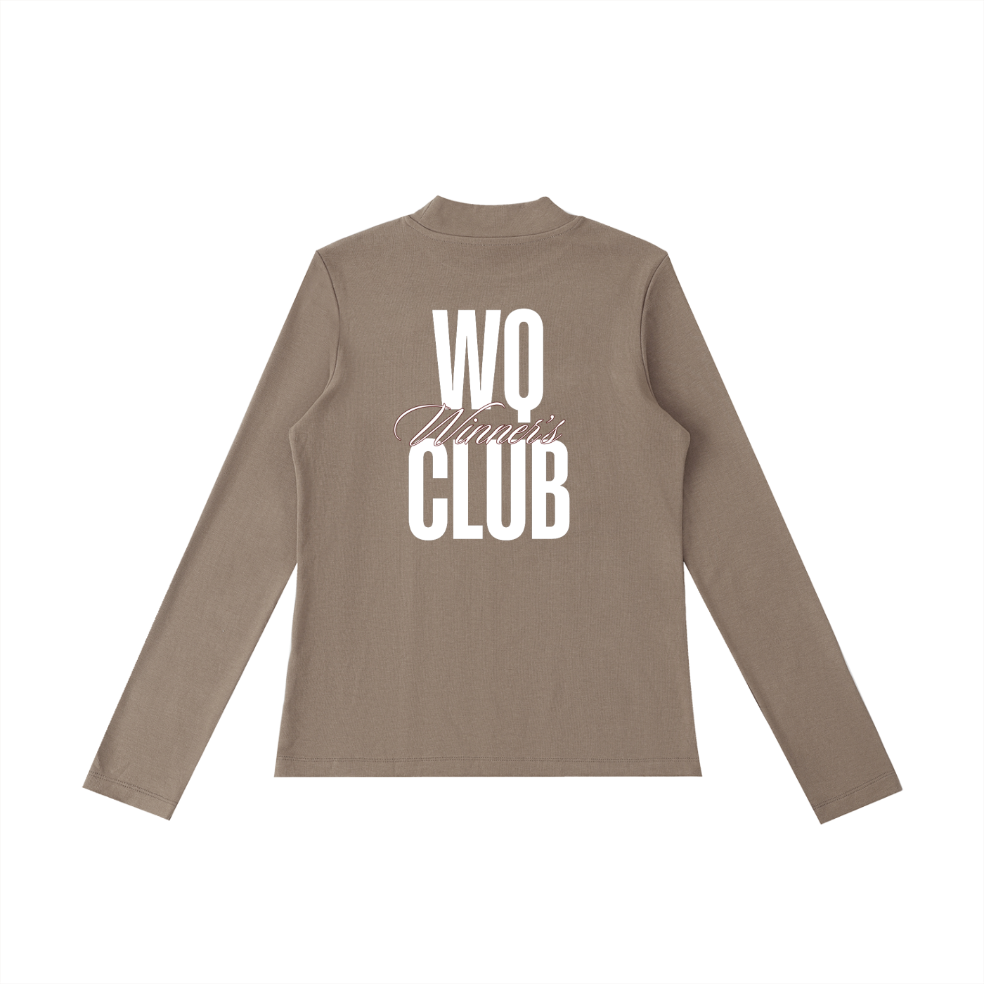 Women’s Skinny-Fit Long Sleeve Turtleneck Crop Top – Stretch Casual Essential