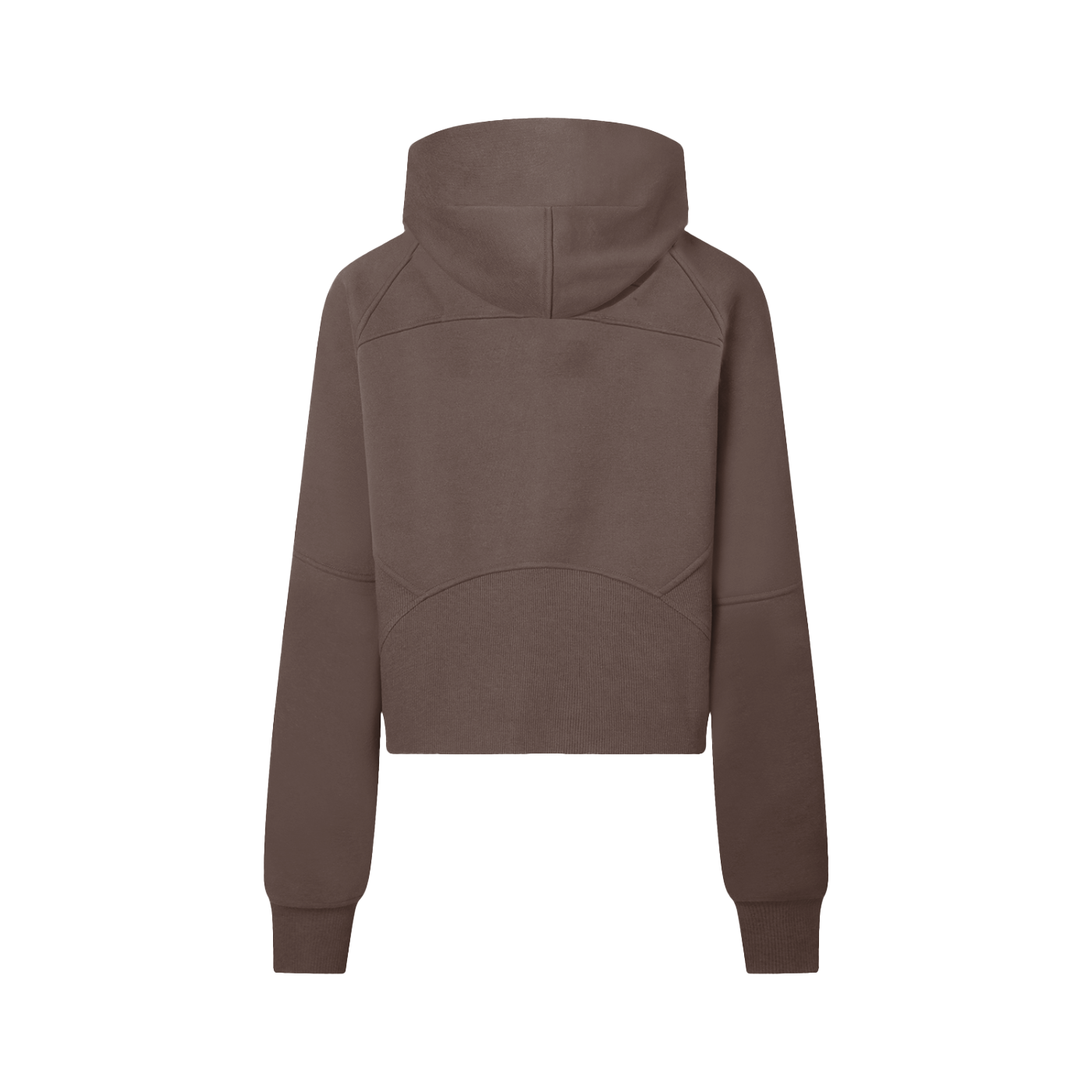 Woman's Cropped Half-Zip Hoodie